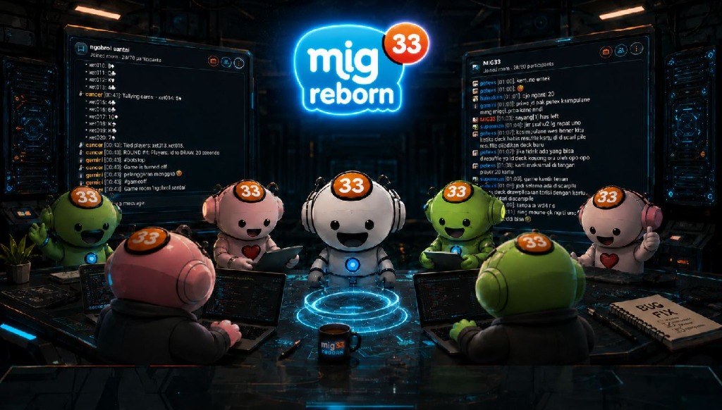 mig33 bot team at work